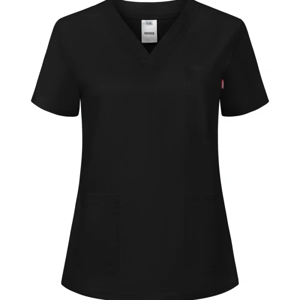 Women’s short-sleeve stretch scrub top gallery