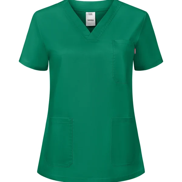 Women’s short-sleeve stretch scrub top gallery