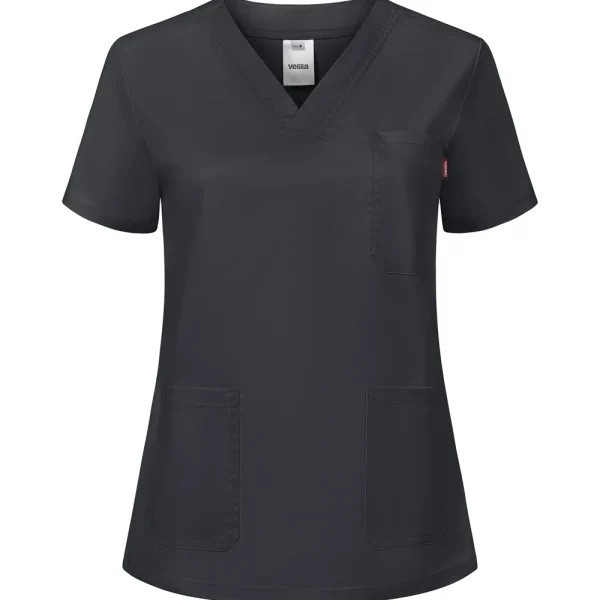 Women’s short-sleeve stretch scrub top gallery