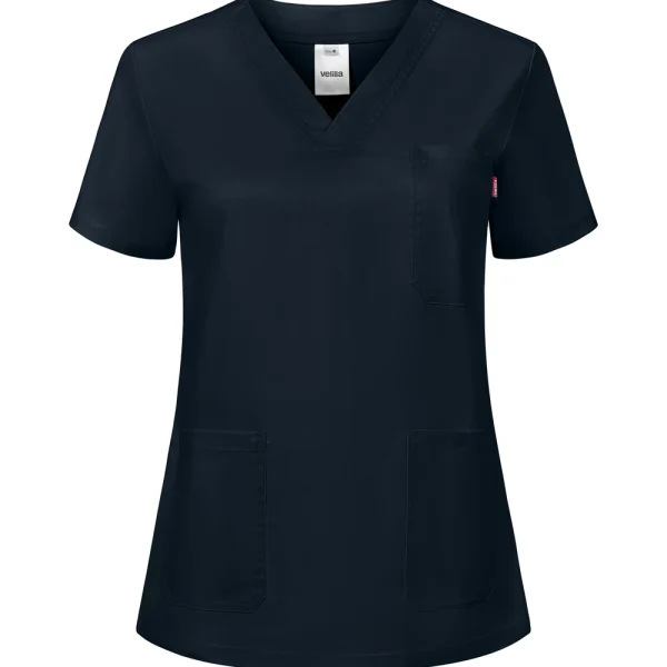 Women’s short-sleeve stretch scrub top gallery