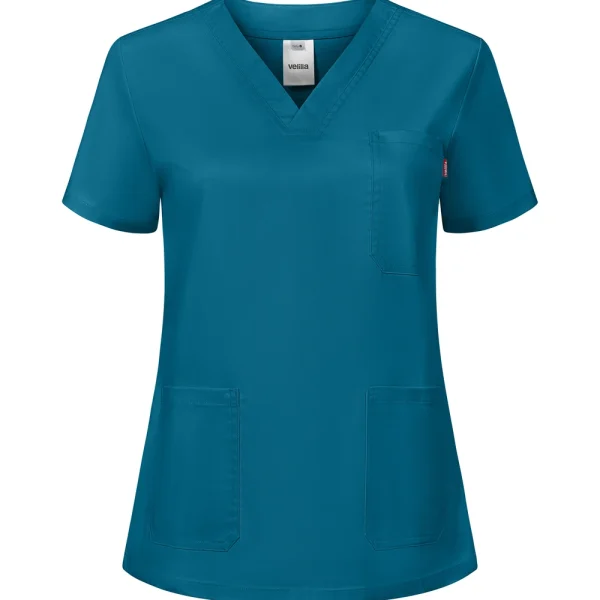 Women’s short-sleeve stretch scrub top gallery