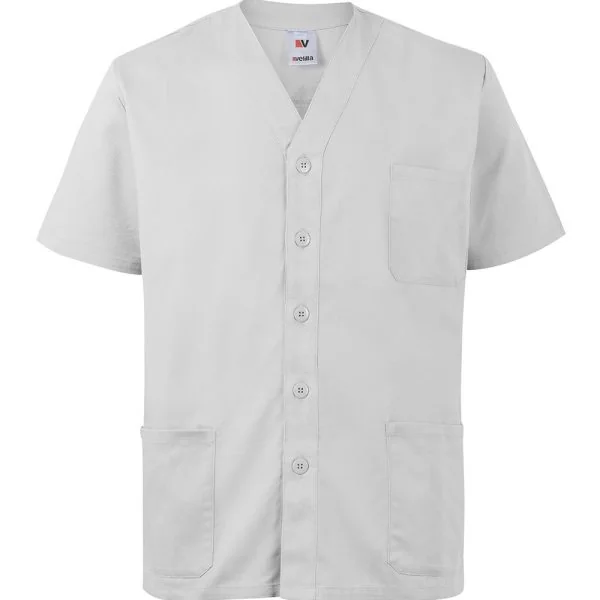 Short Sleeve Button-Up scrub top gallery