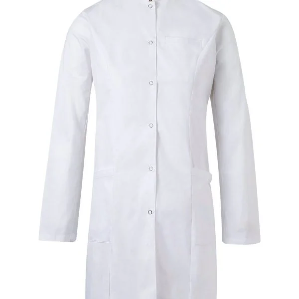 Women's Stretch mao collar lab coat