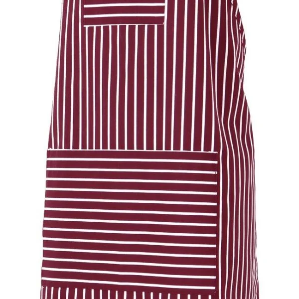 Striped Bib Apron with Pocket gallery
