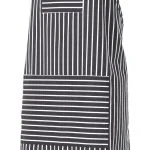 Striped Bib Apron with Pocket