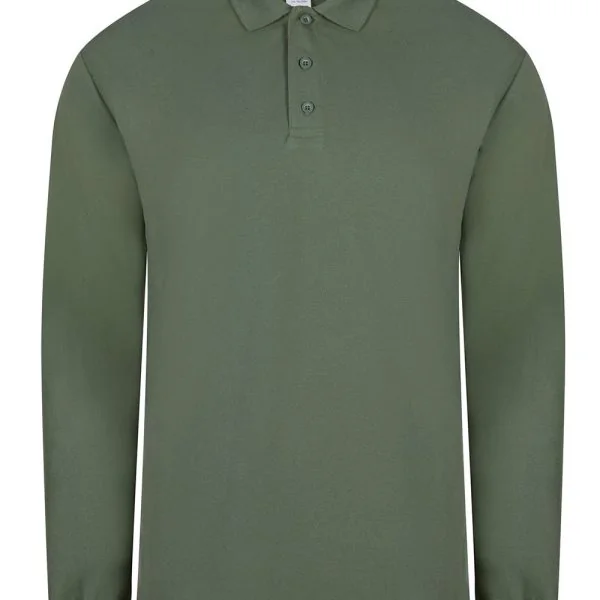 HOBART - LONG-SLEEVE UNISEX POLO gallery