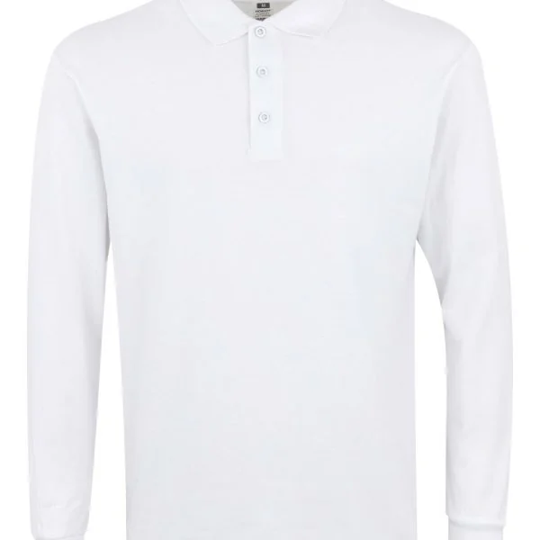 HOBART - LONG-SLEEVE UNISEX POLO gallery