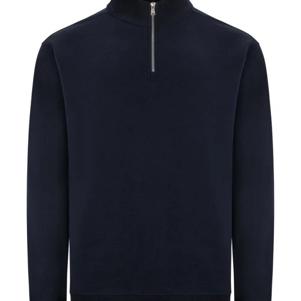 HERVEY - UNISEX HALF-ZIP SWEATSHIRT gallery