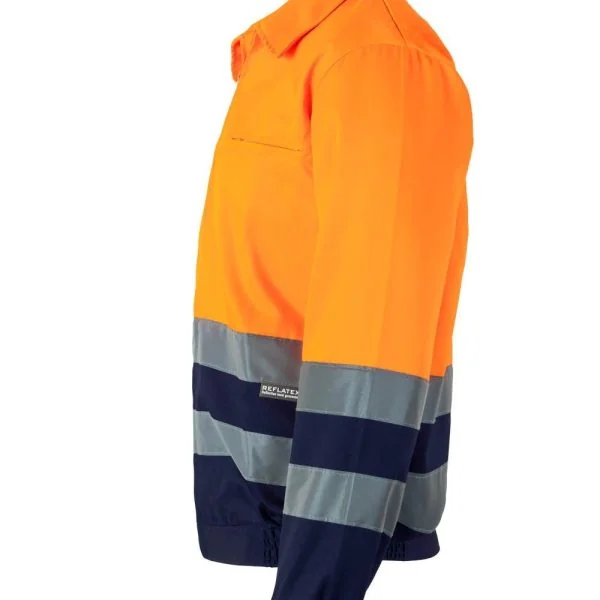 153_01/19_2XL - MARINE BLUE/HI-VIS ORANGE