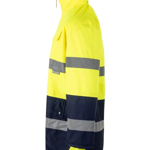 166_01/20_2XL - MARINE BLUE/HI-VIS YELLOW