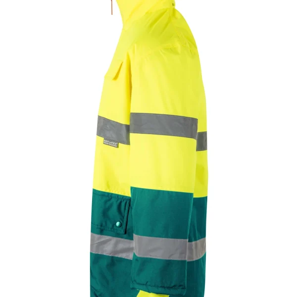 166_02/20_S - GREEN/HI-VIS YELLOW