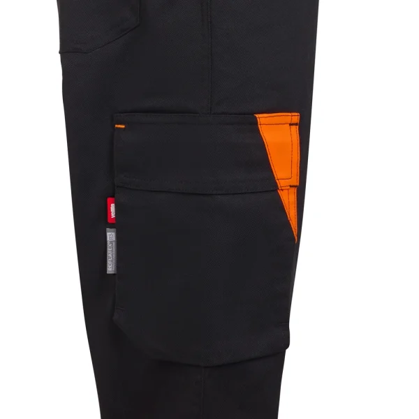 303032SW_00/19_2XL - BLACK/HI-VIS ORANGE