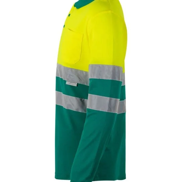 305515_02/20_2XL - GREEN/HI-VIS YELLOW