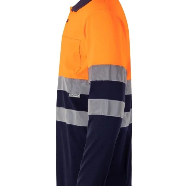 305515_61/19_2XL - NAVY BLUE/HI-VIS ORANGE