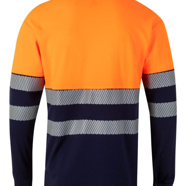 305545_61/19_2XL - NAVY BLUE/HI-VIS ORANGE