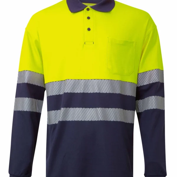 305545_61/20_2XL - NAVY BLUE/HI-VIS YELLOW