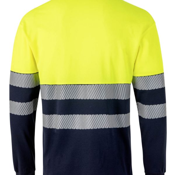 305545_61/20_2XL - NAVY BLUE/HI-VIS YELLOW