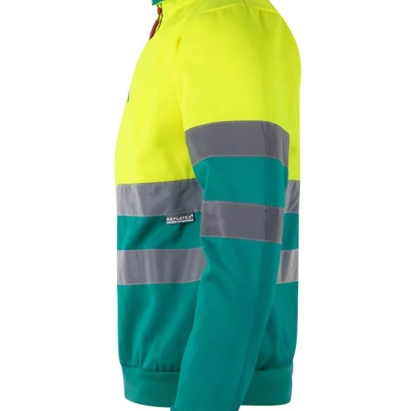 305701_02/20_2XL - GREEN/HI-VIS YELLOW