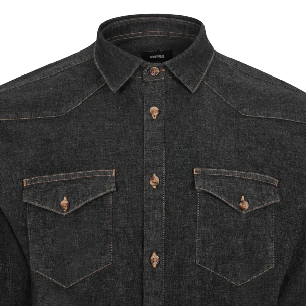 405006S_85_2XL - DARK GREY DENIM