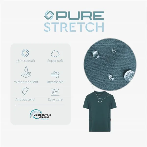 CYRUS - PureStretch Ունիսեքս բժշկական վերնաշապիկ gallery